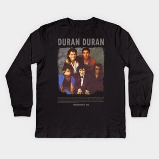 Duran-Duran Kids Long Sleeve T-Shirt